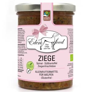 Edenfood Welpenmenü Bio-Ziege