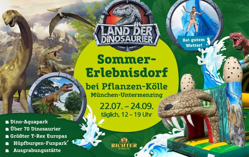 Sommer-Erlebnisdorf bei Pflanzen Kölle in München Untermenzing