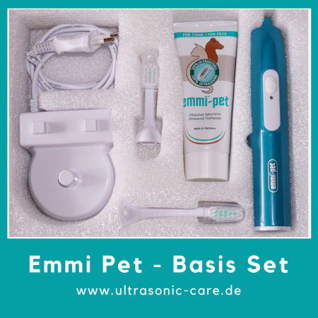 Basisset emmi-pet - die Ultraschallzahnbürste für Tiere