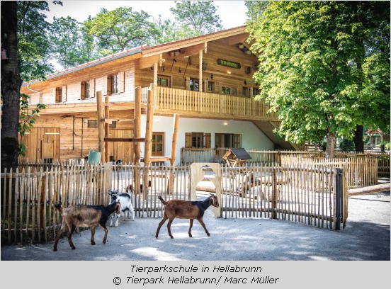 Die Tierparkschule im Hellabrunner Mühlendorf