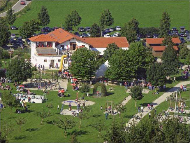 Wildfreizeitpark Oberreith - Blick auf das ganze Gelände